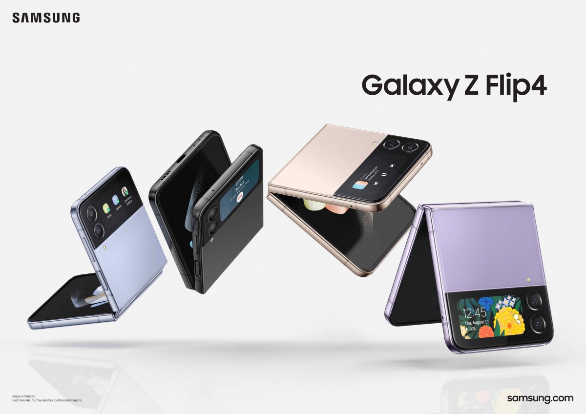 The Galaxy Z Flip4