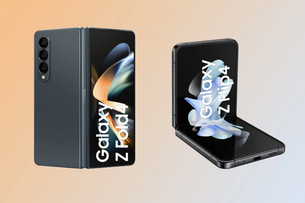 Galaxy Z Flip4 and Galaxy Z Fold4