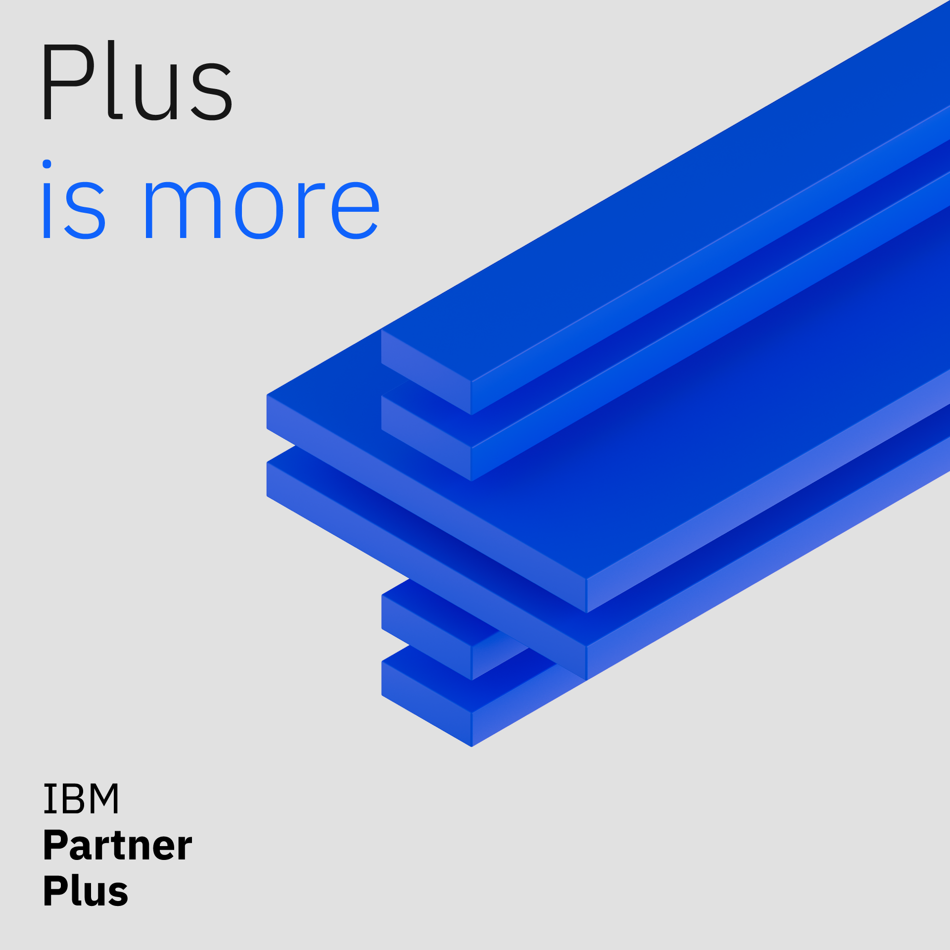 IBM Partner Plus offers partners a transparent, simple, and modern experience