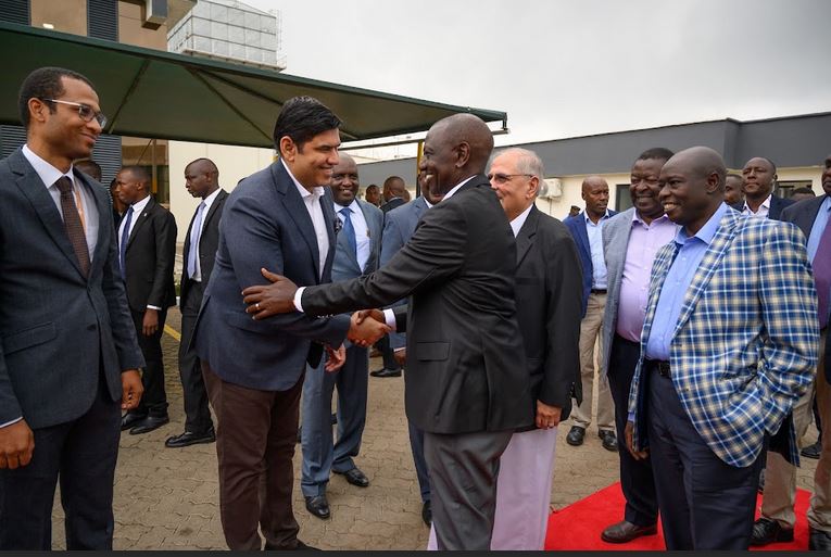 President Ruto Commissions Grain Bulk Embakasi SGR Handling and Storage Terminal