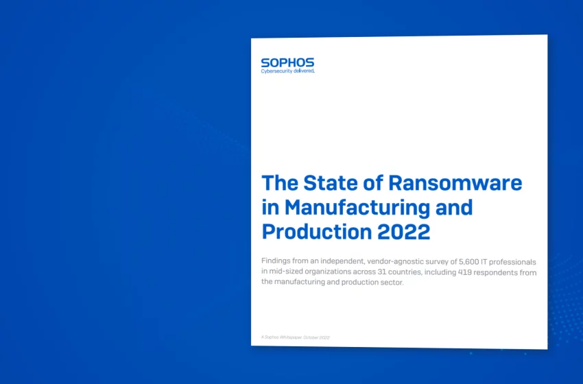  More Than Two-Thirds of Manufacturing Companies Hit by Ransomware Had Their Data Encrypted