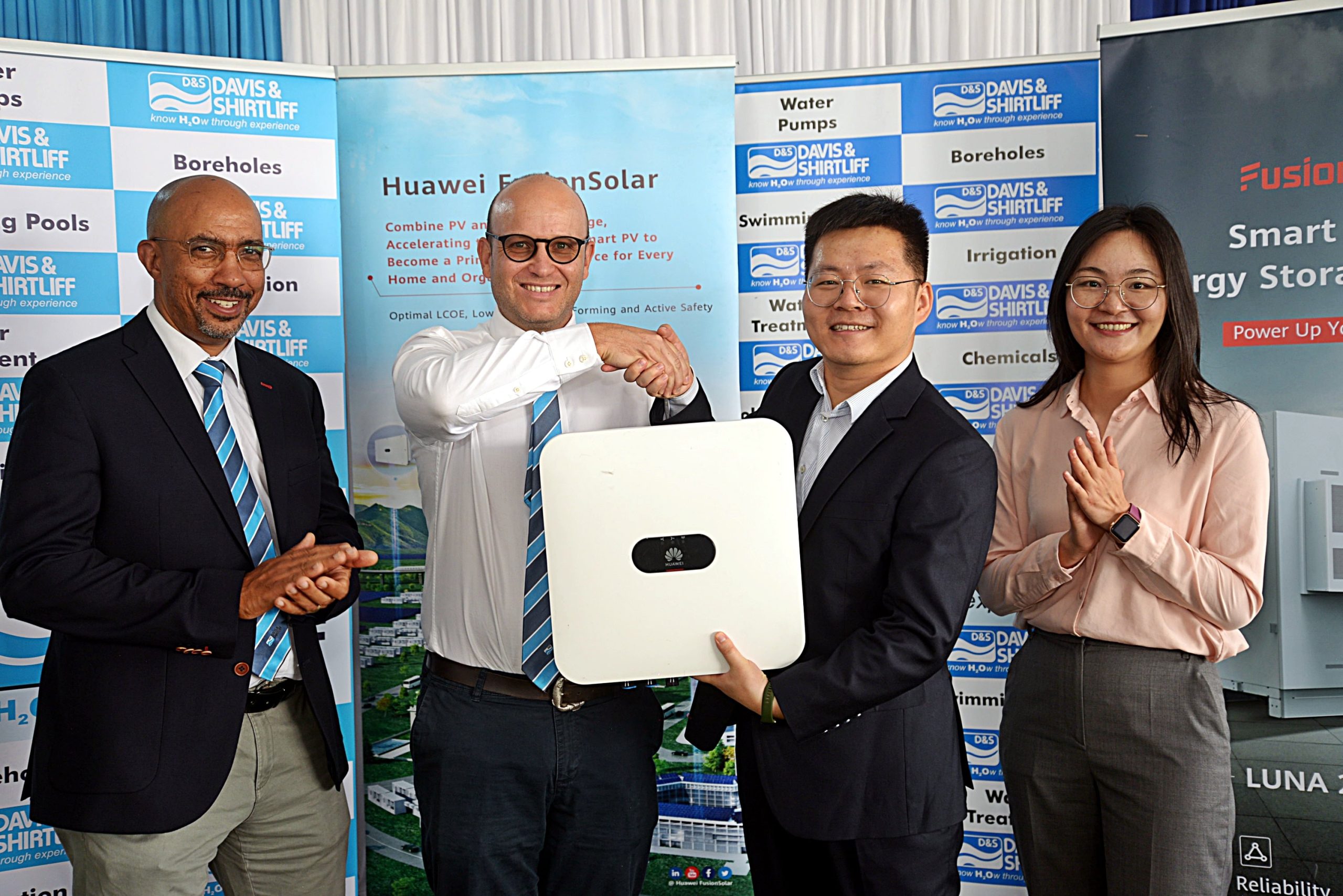 The water and energy equipment supplier will distribute Huawei’s solar products, including Grid Connect Inverters, Luna, and Power M backup solutions