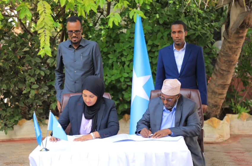  Hormuud Telecom Signs Partnership With Somalian Government